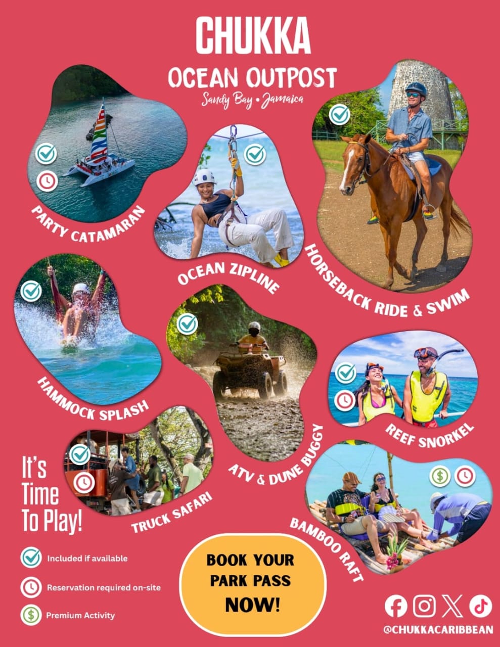 CHUKKA Ocean Outpost Sandy Bay activities